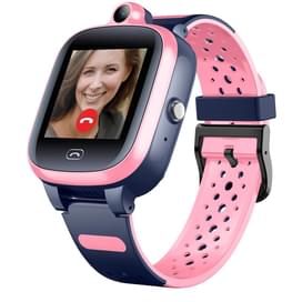 Детские смарт-часы с GPS трекером JET KID View 4G розовый+серый (JET KID View 4G PINK\GR) фото