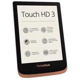 Электронная книга 6" PocketBook Touch HD 3 PB632 Copper фото