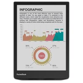 7,8" PocketBook PB743К3-1-CIS қара-сұр (PB743К3-1-CIS) электронды кітабы фото