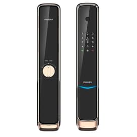 Электронный замок для входных дверей Philips 9300 (Black) фото