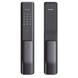 Электронный замок для входных дверей Philips Alpha (Black) фото