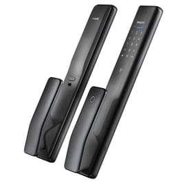 Электронный замок для входных дверей Philips Alpha (Black) фото
