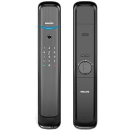 Электронный замок для входных дверей Philips 702E (Black) фото