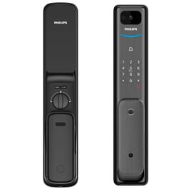 Электронный замок для входных дверей Philips Alpha VP (Black) фото