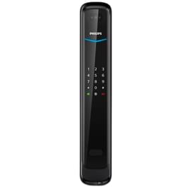 Электронный замок для входных дверей Philips Face ID 702 8H (Black) фото