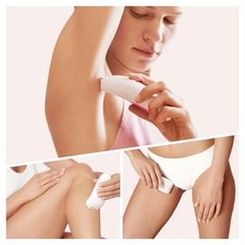 Эпилятор Braun Silk-épil 5 5-500, сухая/влажная эпиляция, 1 насадка и подсветка SmartLight, розовый фото