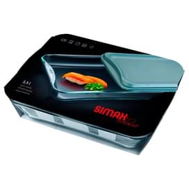 Форма прямоугольная с крышкой 3,5л Simax 7226/D фото