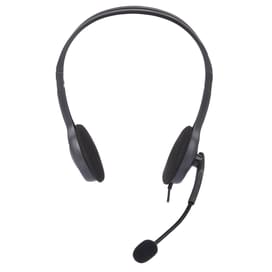 Гарнитура Накладная Logitech H110, Silver, 981-000271 фото