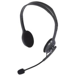Гарнитура Накладная Logitech H110, Silver, 981-000271 фото