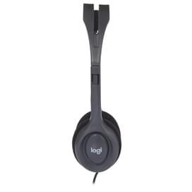 Гарнитура Накладная Logitech H110, Silver, 981-000271 фото