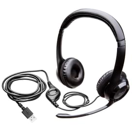 Гарнитура Накладная Logitech H390 USB , Black, 981-000406 фото