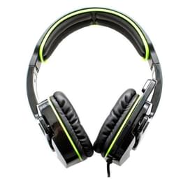 Гарнитура Накладная Delux DLH-708, Black-Green фото