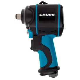 Гайковёрт Gross G985 пневматический ударный, 1/2",Twin Hammer, 610 Нм, 9000 об/мин (57440M) фото