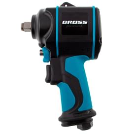 Гайковёрт Gross G985K2 пневм. ударный , 1/2", 610Нм, 9000 об/мин, с набором 17 предм. (57445M) фото