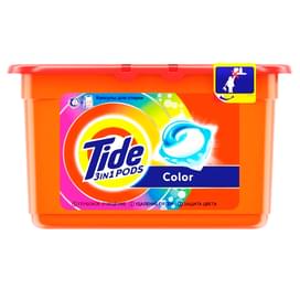 Капсулы для стирки TIDE Авт Color 12х24.8г/22.8г 740234 фото