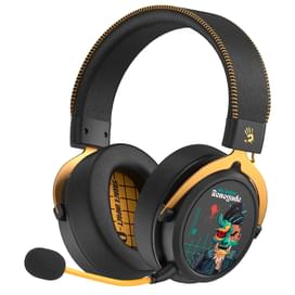 Игровая гарнитура беспроводная Bloody MR595 Renegade Black Mindnight (MR595-RBM) фото