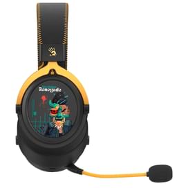 Игровая гарнитура беспроводная Bloody MR595 Renegade Black Mindnight (MR595-RBM) фото