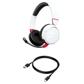 Игровая гарнитура беспроводная HyperX Cloud Mini, White (7G8F2AA) фото