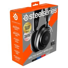 Игровая гарнитура беспроводная SteelSeries Arctis Nova 7, Black (61553) фото