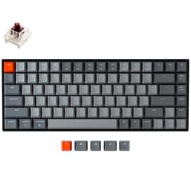 Игровая клавиатура беспроводная Keychron K2-A3 84, White Led, Hot-Swap - Gateron G Pro Brown фото