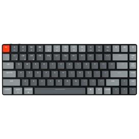 Игровая клавиатура беспроводная Keychron K3 84, RGB, Hot-Swap - Low Profile Opt. Blue, Black/White фото