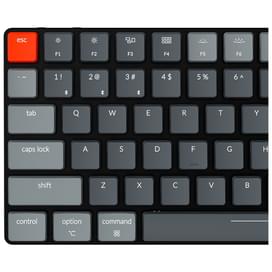 Игровая клавиатура беспроводная Keychron K3 84, RGB, Hot-Swap - Low Profile Opt. Blue, Black/White фото