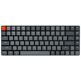 Игровая клавиатура беспроводная Keychron K3 84, White Led, Hot Swap-Low Profile Opt. Red,Black/White фото