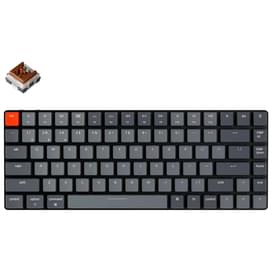 Игровая клавиатура беспроводная Keychron K3-A3 84, White Led - Low Profile Gateron Brown фото