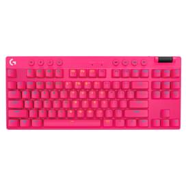 Игровая клавиатура беспроводная Logitech G Pro X TKL, Pink (920-012159) фото