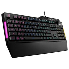 Игровая клавиатура мембранная Asus TUF Gaming K1 (90MP01X0-BKRA00) фото
