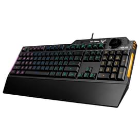Игровая клавиатура мембранная Asus TUF Gaming K1 (90MP01X0-BKRA00) фото