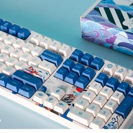 Игровая клавиатура Varmilo VEM108 Lovebirds-I - EC V2 Rose (A36A002B0A3A06A003) фото