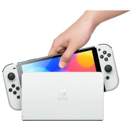 Игровая консоль Nintendo Switch OLED White (45496453435) фото
