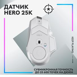 Игровая мышь беспроводная Logitech G502 X PLUS, White (910-006171) фото
