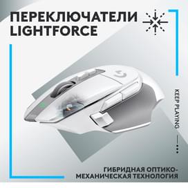 Игровая мышь беспроводная Logitech G502 X, White (910-006189) фото