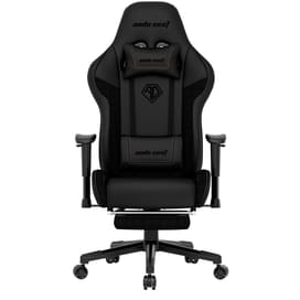 AndaSeat Jungle 2 компьютерлік ойын креслосы, Black Fabric (AD5T-03-B-PVF) фото