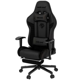 AndaSeat Jungle 2 компьютерлік ойын креслосы, Black Fabric (AD5T-03-B-PVF) фото