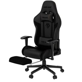AndaSeat Jungle 2 компьютерлік ойын креслосы, Black Fabric (AD5T-03-B-PVF) фото