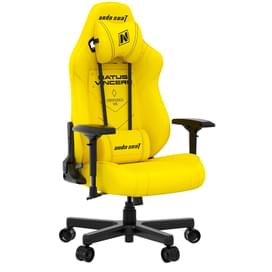AndaSeat Navi Edition компьютерлік ойын креслосы, Yellow (AD19-05-Y-PV) фото