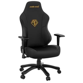 AndaSeat Phantom 3 компьютерлік ойын креслосы, Black/Gold (AD18Y-06-B-PVC) фото