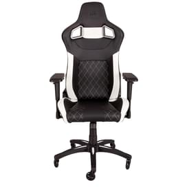 Игровое компьютерное кресло Corsair T1 Race, Black/White (CF-9010060-WW) фото