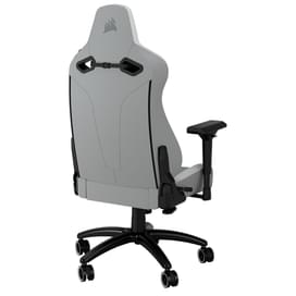 Игровое компьютерное кресло Corsair TC200 Leather, Light Grey/White (CF-9010045-WW) фото