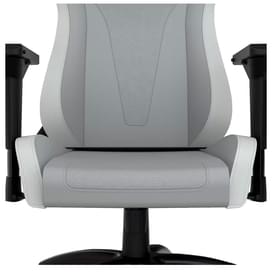 Игровое компьютерное кресло Corsair TC200 Leather, Light Grey/White (CF-9010045-WW) фото
