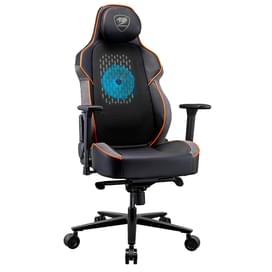 Игровое компьютерное кресло Cougar NxSys Aero RGB, Black/Orange (CGR-ARP) фото