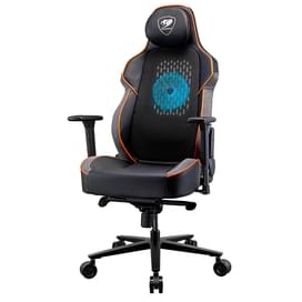 Игровое компьютерное кресло Cougar NxSys Aero RGB, Black/Orange (CGR-ARP) фото