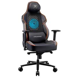 Игровое компьютерное кресло Cougar NxSys Aero RGB, Black/Orange (CGR-ARP) фото