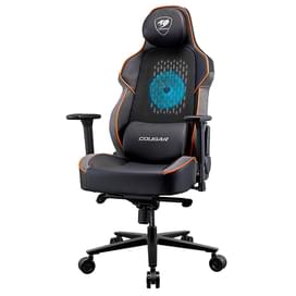 Игровое компьютерное кресло Cougar NxSys Aero RGB, Black/Orange (CGR-ARP) фото