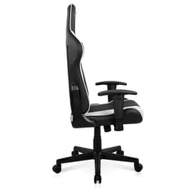 DXRacer Prince Series Компьютерлік ойын креслосы, Black/White (OH/D6000/NW) фото