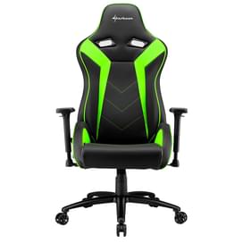 Игровое компьютерное кресло Sharkoon Elbrus 3, Black/Green фото