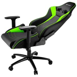 Игровое компьютерное кресло Sharkoon Elbrus 3, Black/Green фото
